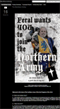 Mobile Screenshot of northernarmy.org